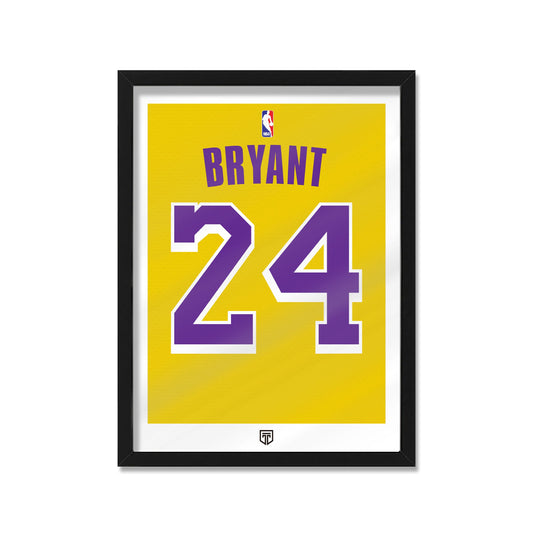 Cuadro Kobe Bryant 24 Los Angeles Lakers Nba