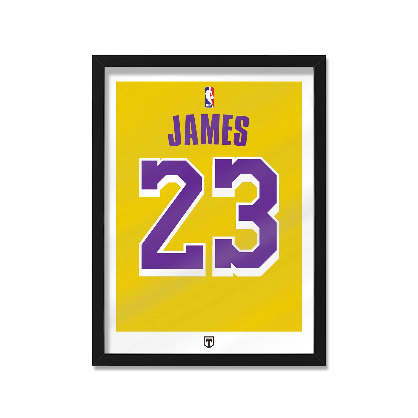 CUADRO LEBRON JAMES LOS ANGELES LAKERS 2020 NBA