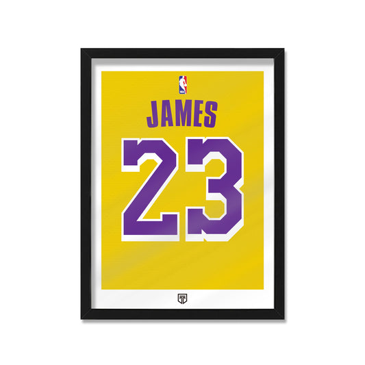 Cuadro Lebron James Los Angeles Lakers 2020 Nba