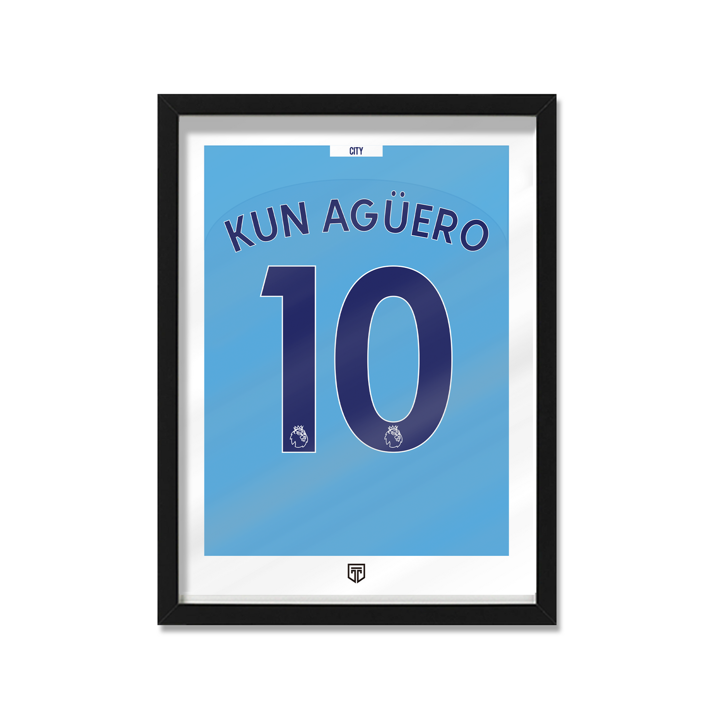 CUADRO KUN AGUERO MANCHESTER CITY 2020