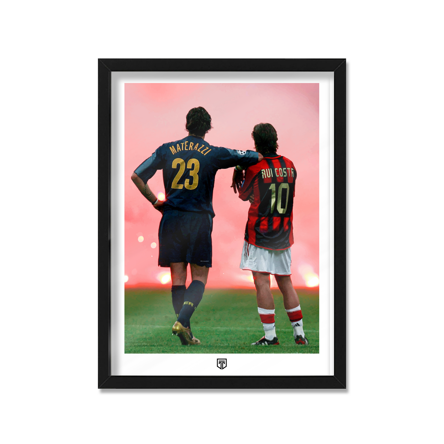 MATERAZZI Y RUI COSTA ILUSTRACIÓN