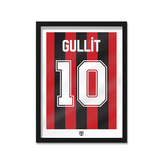 CUADRO GULLIT AC MILAN 1988
