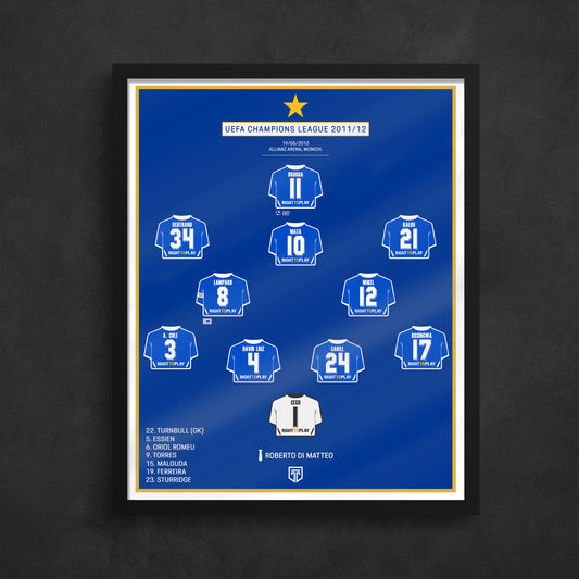 SQUAD CHELSEA UCL 2011/12