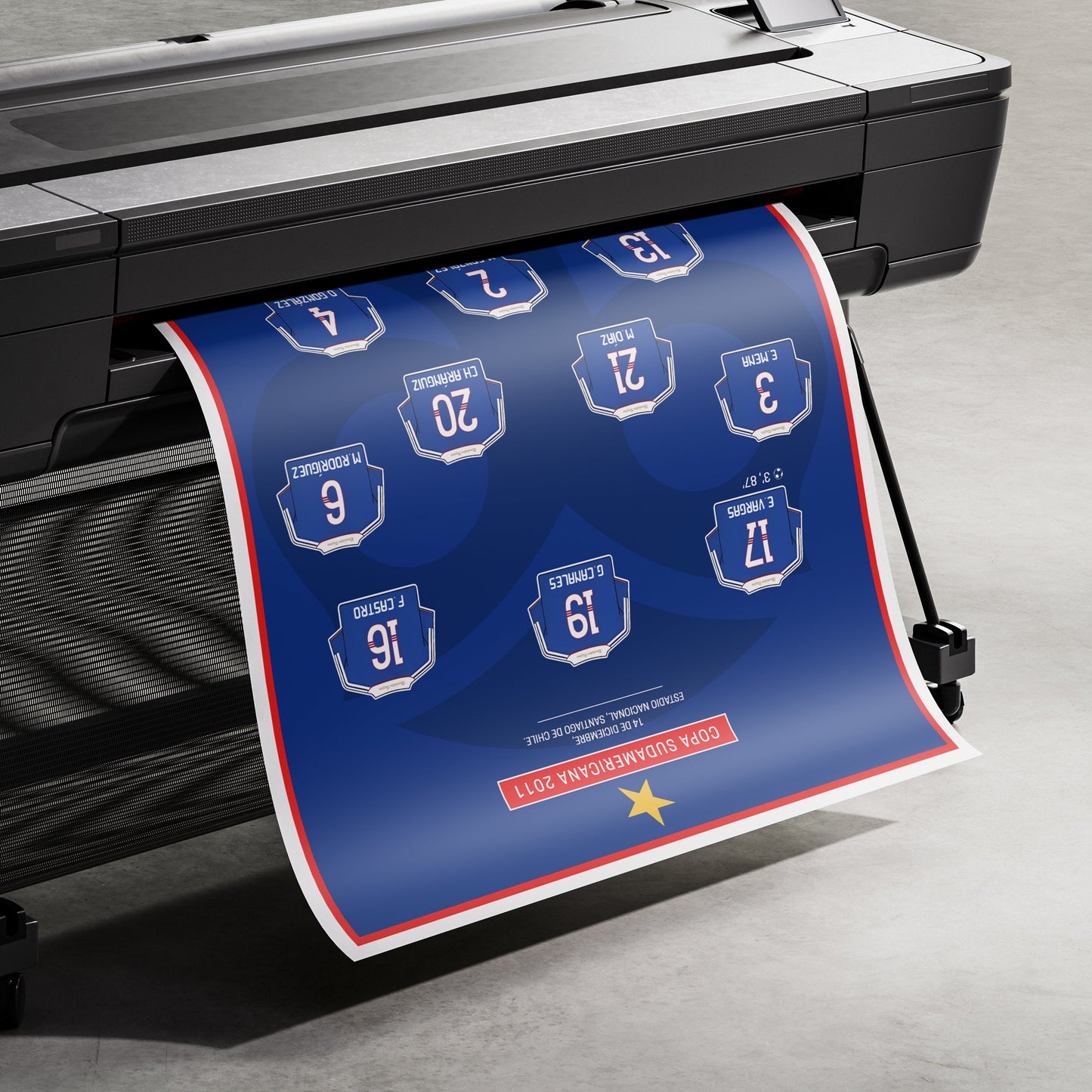 SQUAD U DE CHILE SUDAMERICANA 2011