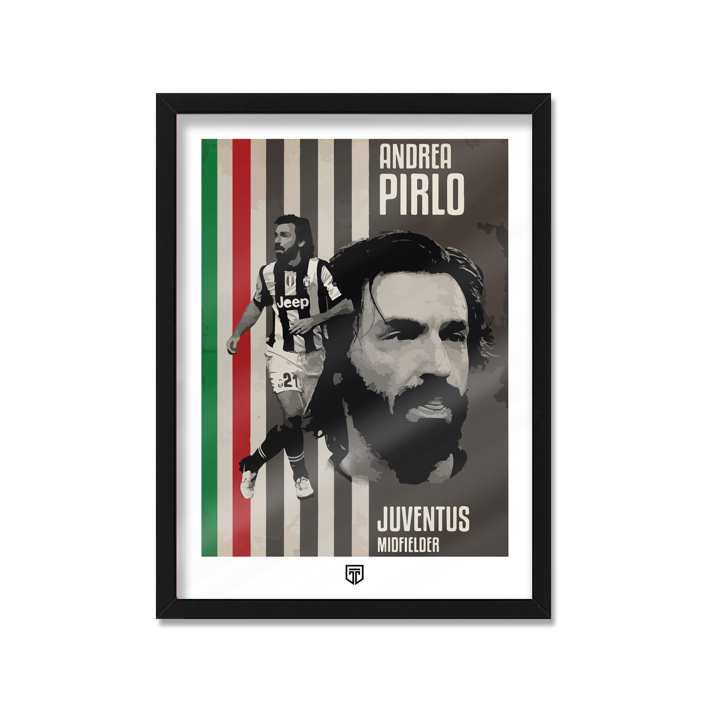 POSTER PIRLO JUVENTUS