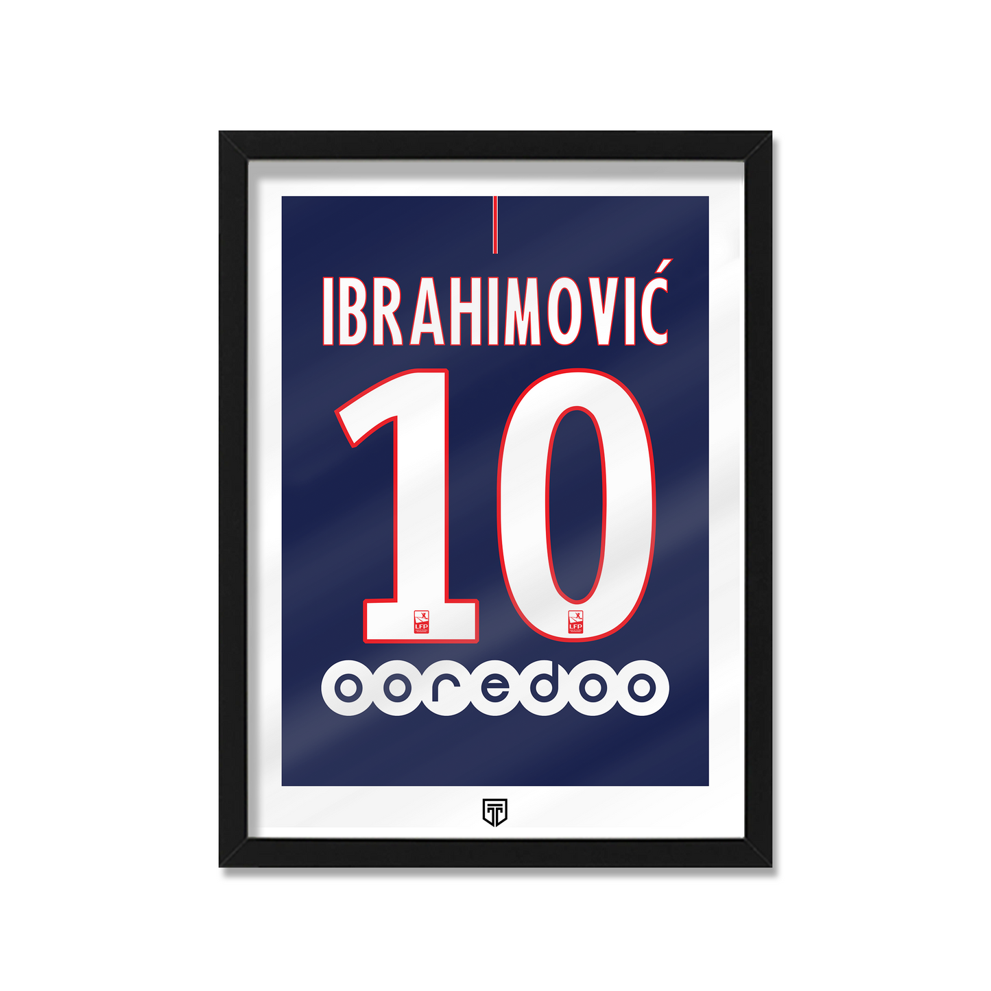 Cuadro Ibrahimovic Psg 2016