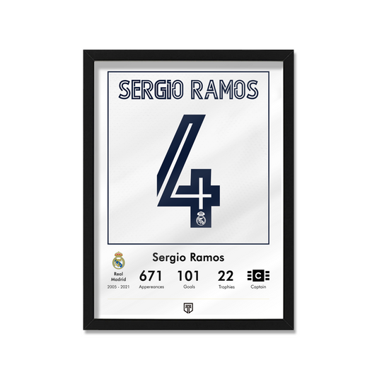 CUADRO SERGIO RAMOS HOF