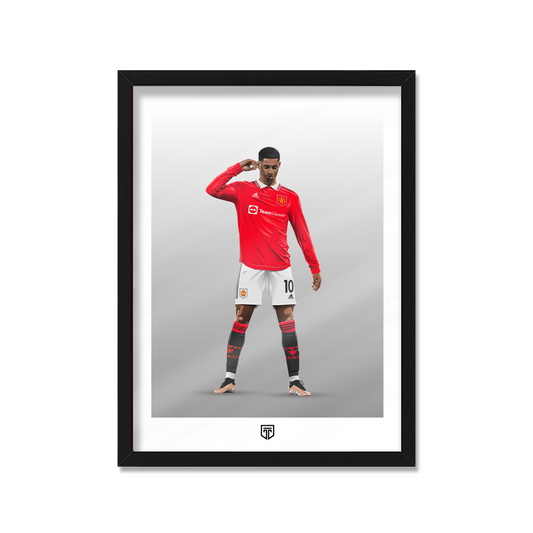 POSTER RASHFORD MAN UNITED