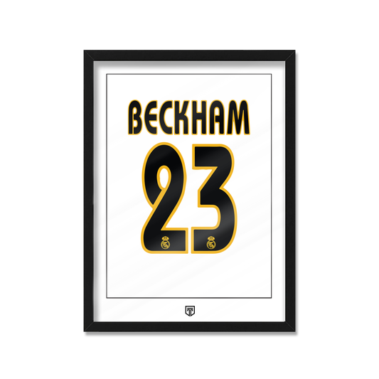 REAL MADRID 2003 BECKHAM