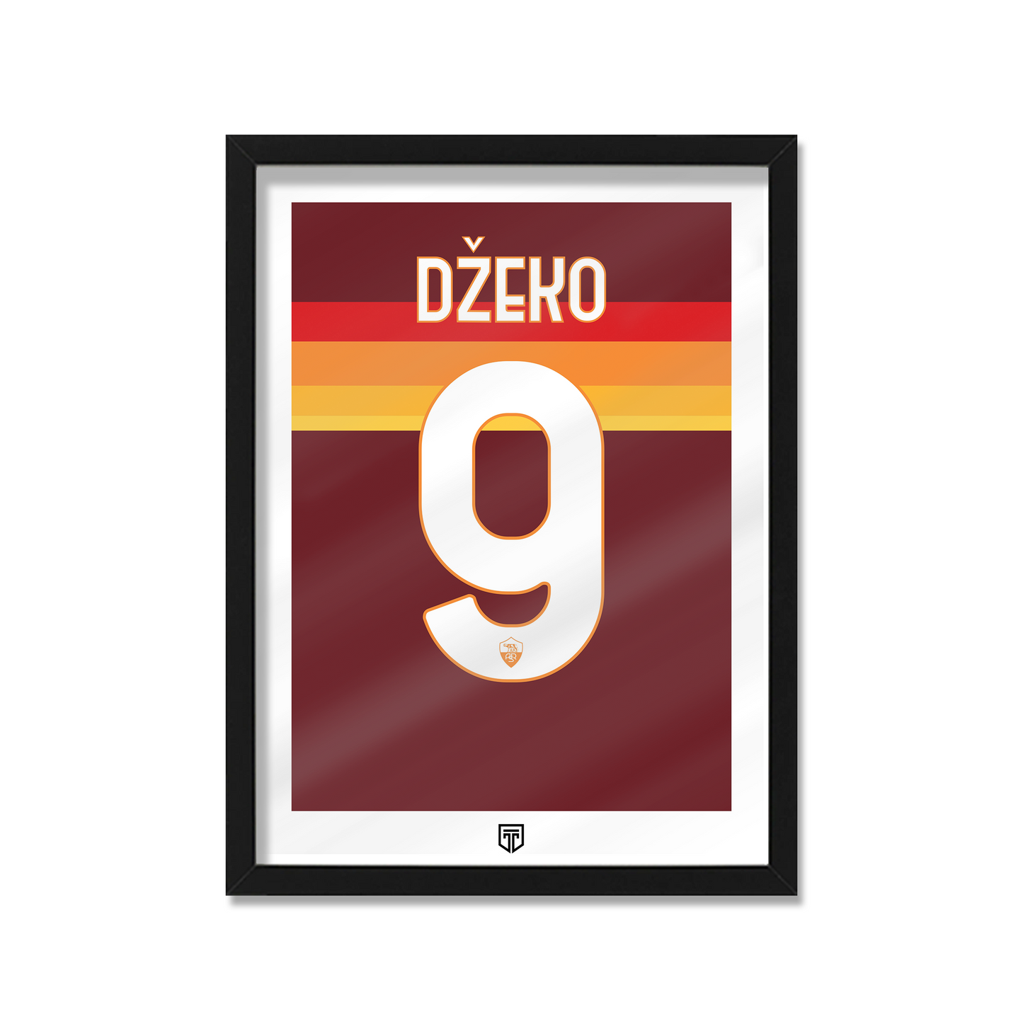 CUADRO DZEKO ROMA 2021