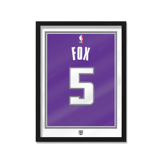 CUADRO DE'AARON FOX SACRAMENTO KINGS NBA