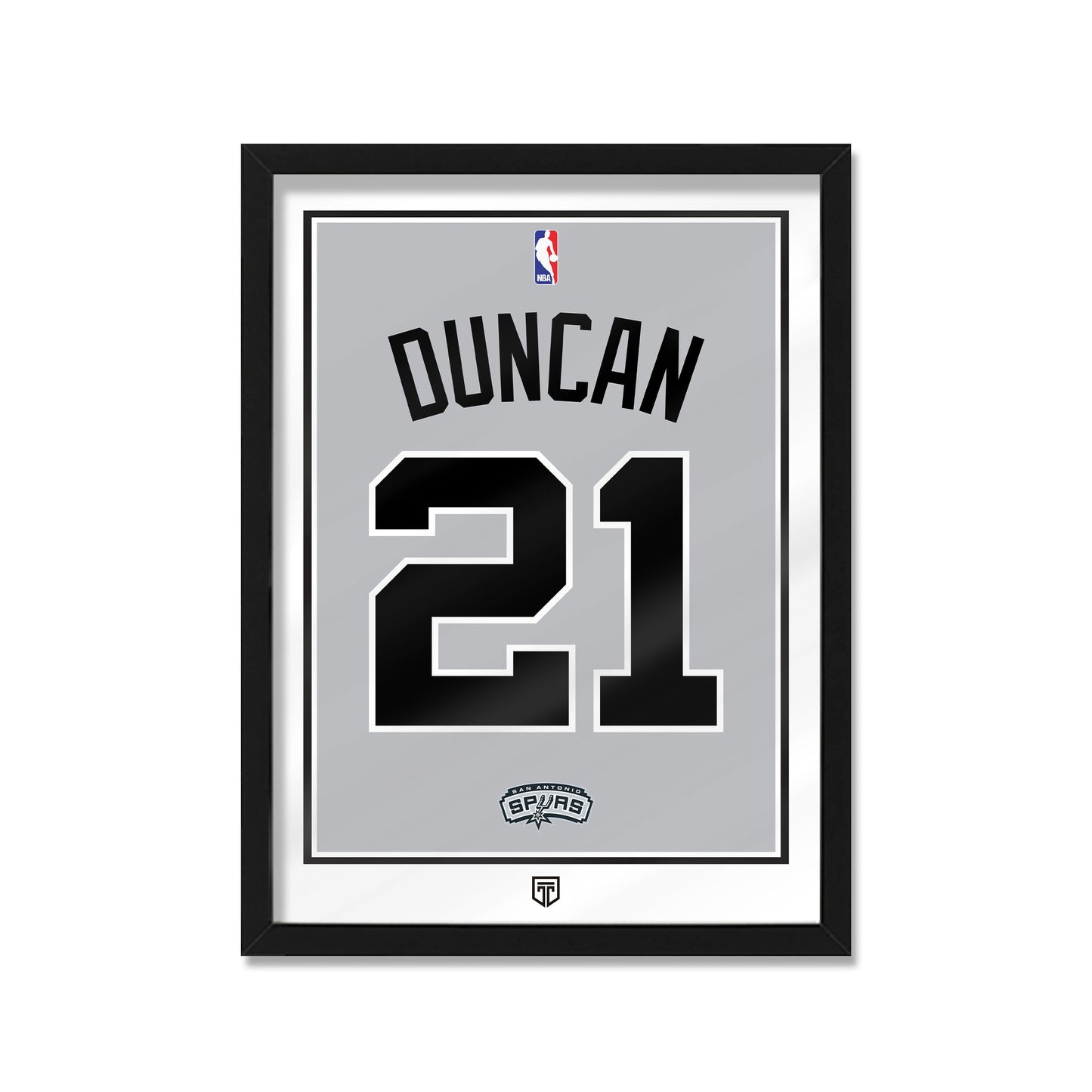 Cuadro Tim Duncan San Antonio Spurs Nba