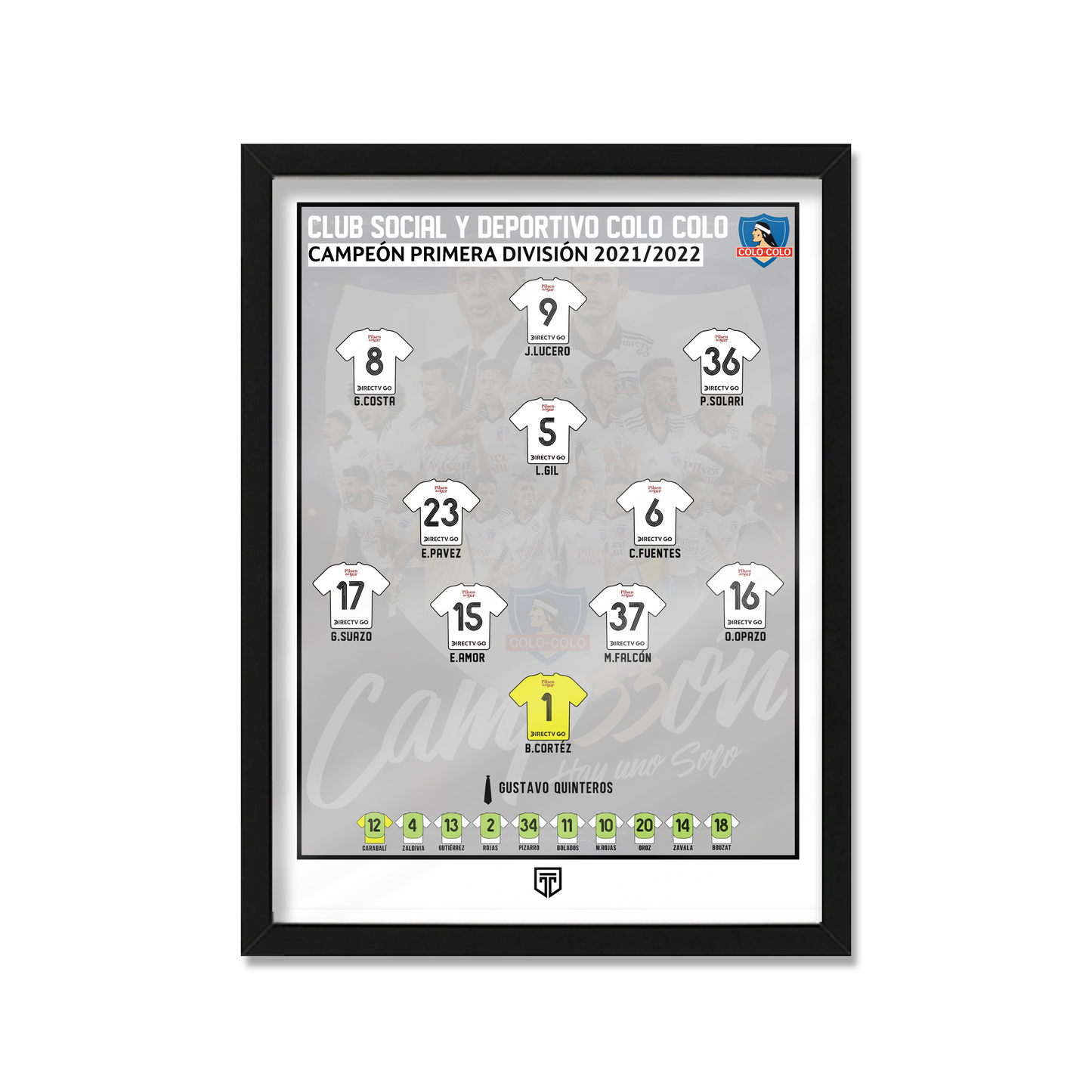 Squad Colo Colo 2022