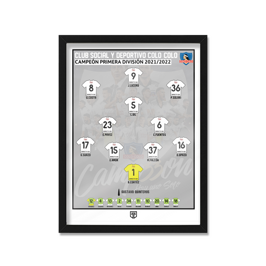 Squad Colo Colo 2022