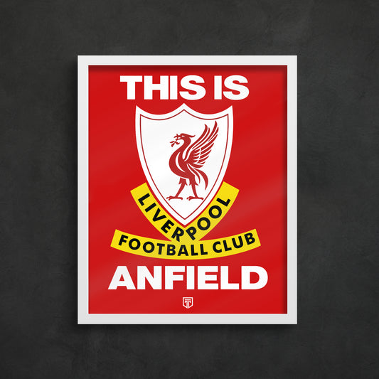 POSTER THIS IS ANFIELD LIVERPOOL