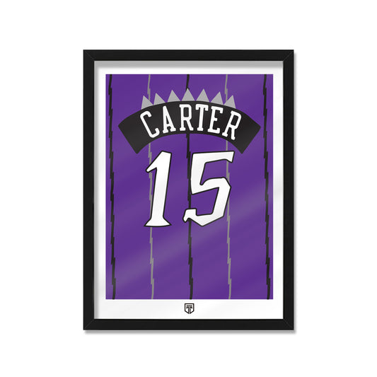 CUADRO VINCE CARTER NBA TORONTO RAPTORS