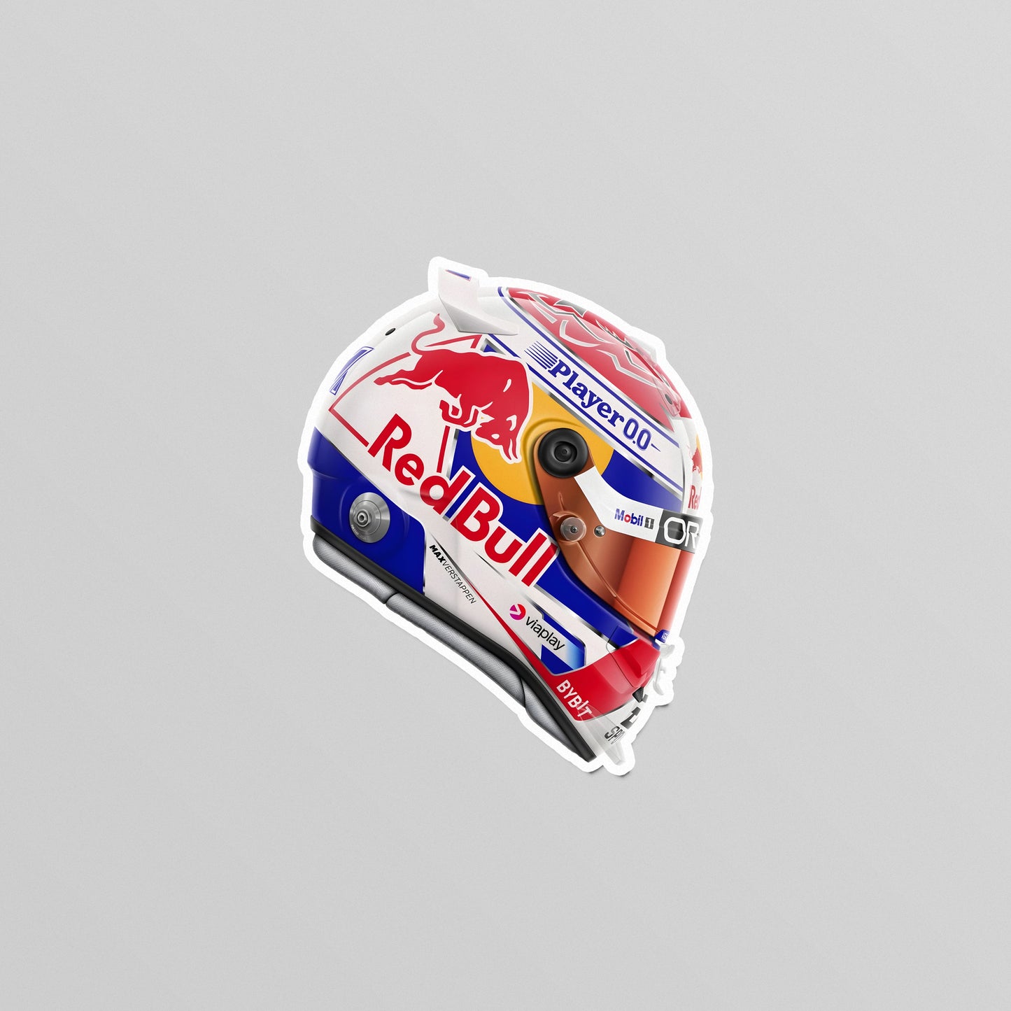 STICKER / VERSTAPPEN HELMET