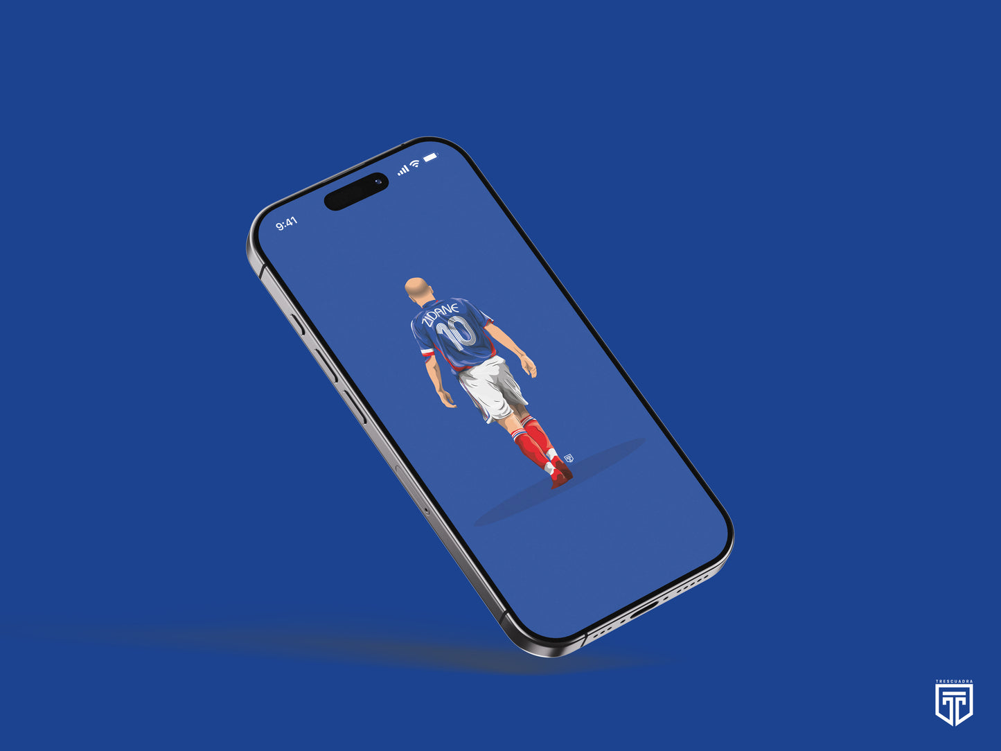 WALLPAPER ZIDANE FRANCIA 98'